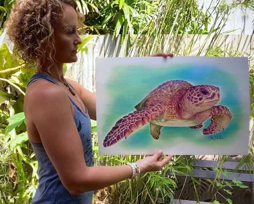 Trent the Turtle Original Artwork