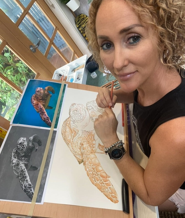 Limited Edition Print- Trent the Turtle