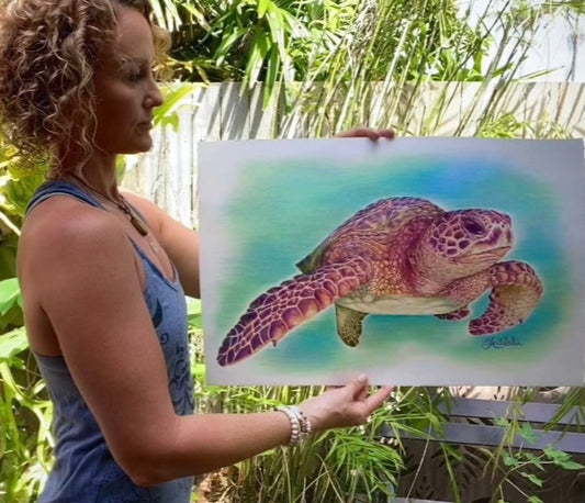 Limited Edition Print- Trent the Turtle