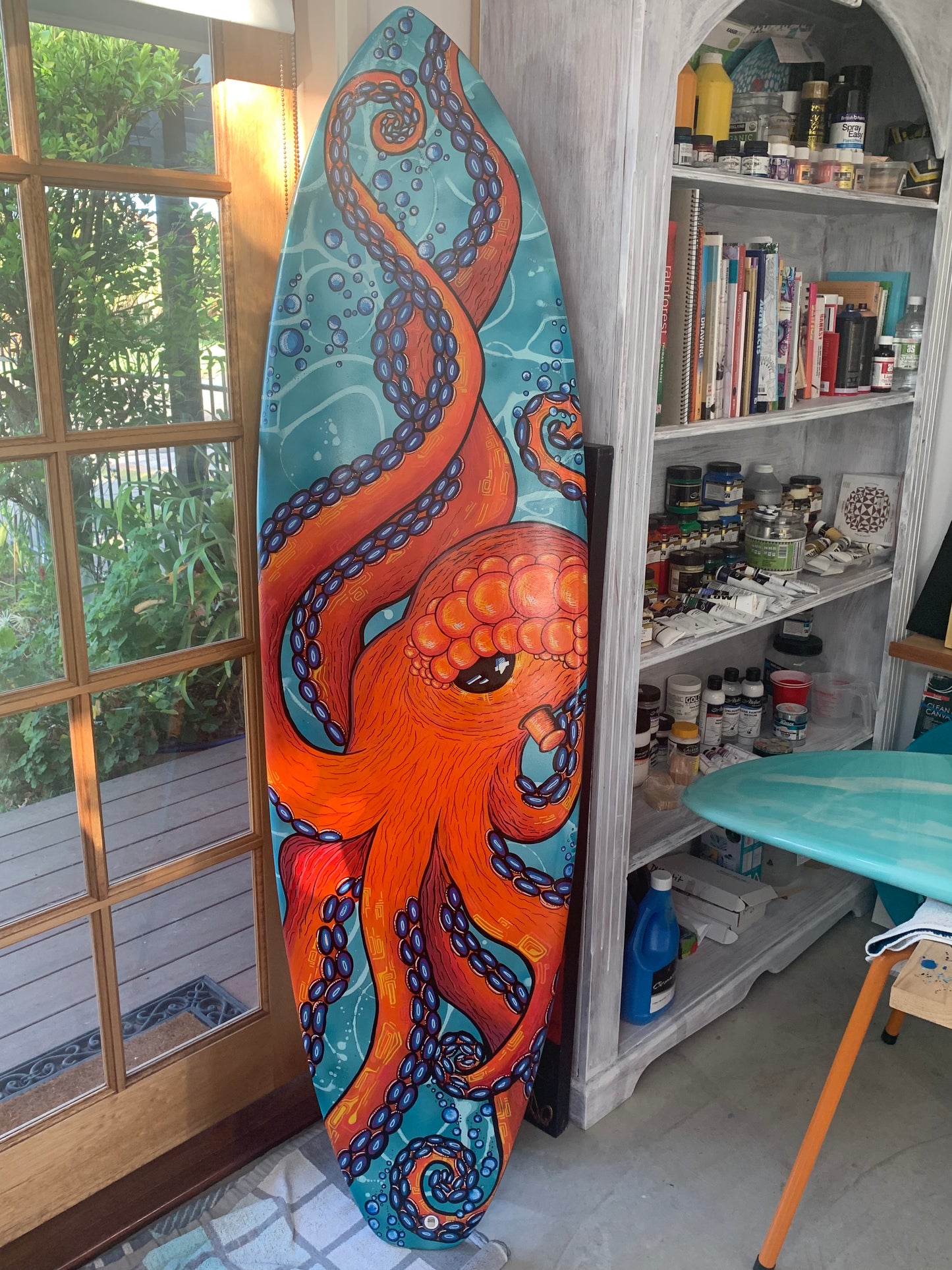 Octopus Surfboard 🐙